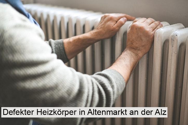 Defekter Heizkörper in Altenmarkt an der Alz